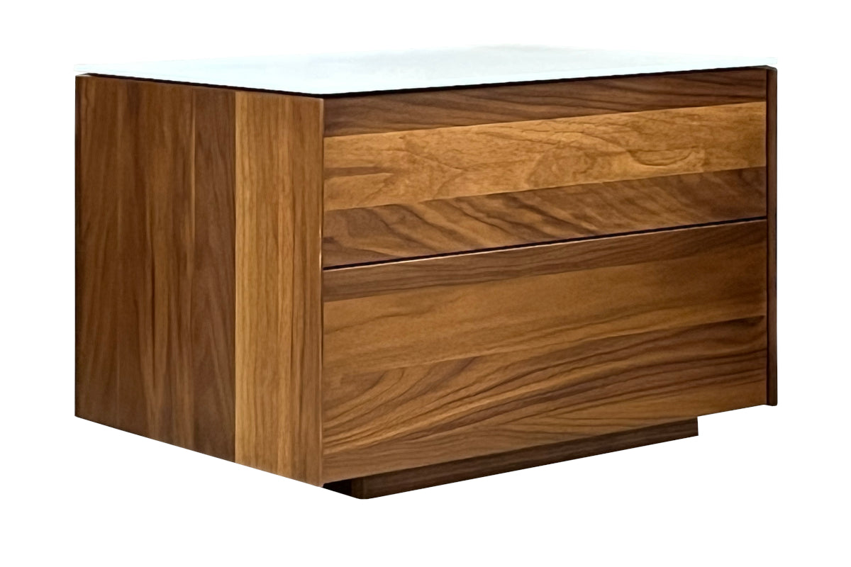 Avita 2-Drawer Nightstand