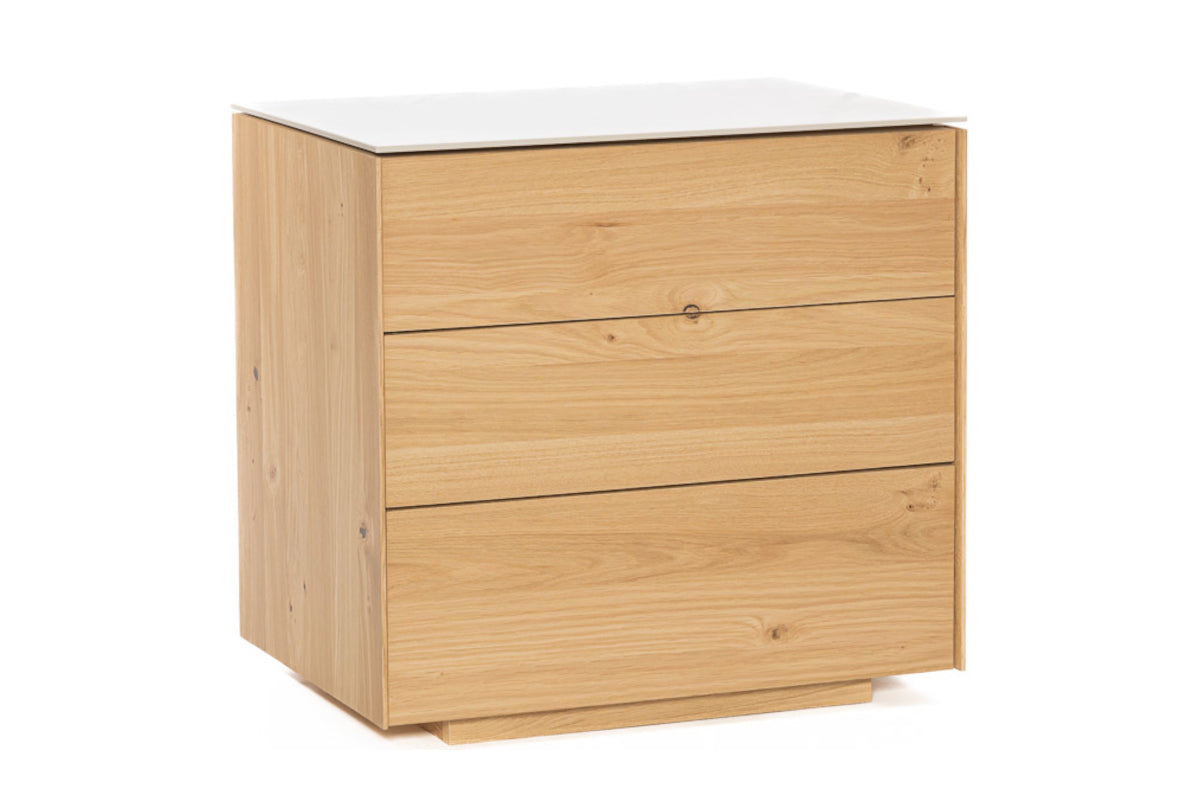 Avita 3-Drawer Nightstand