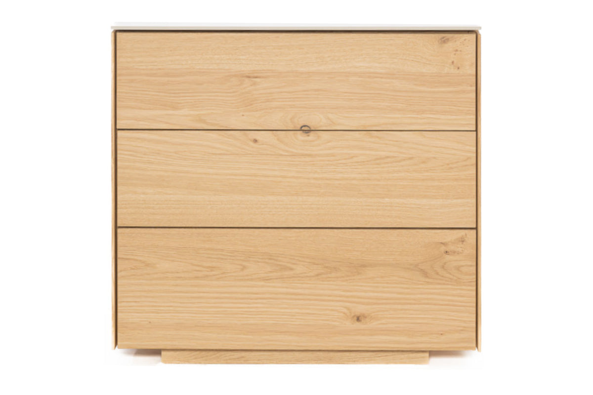 Avita 3-Drawer Nightstand