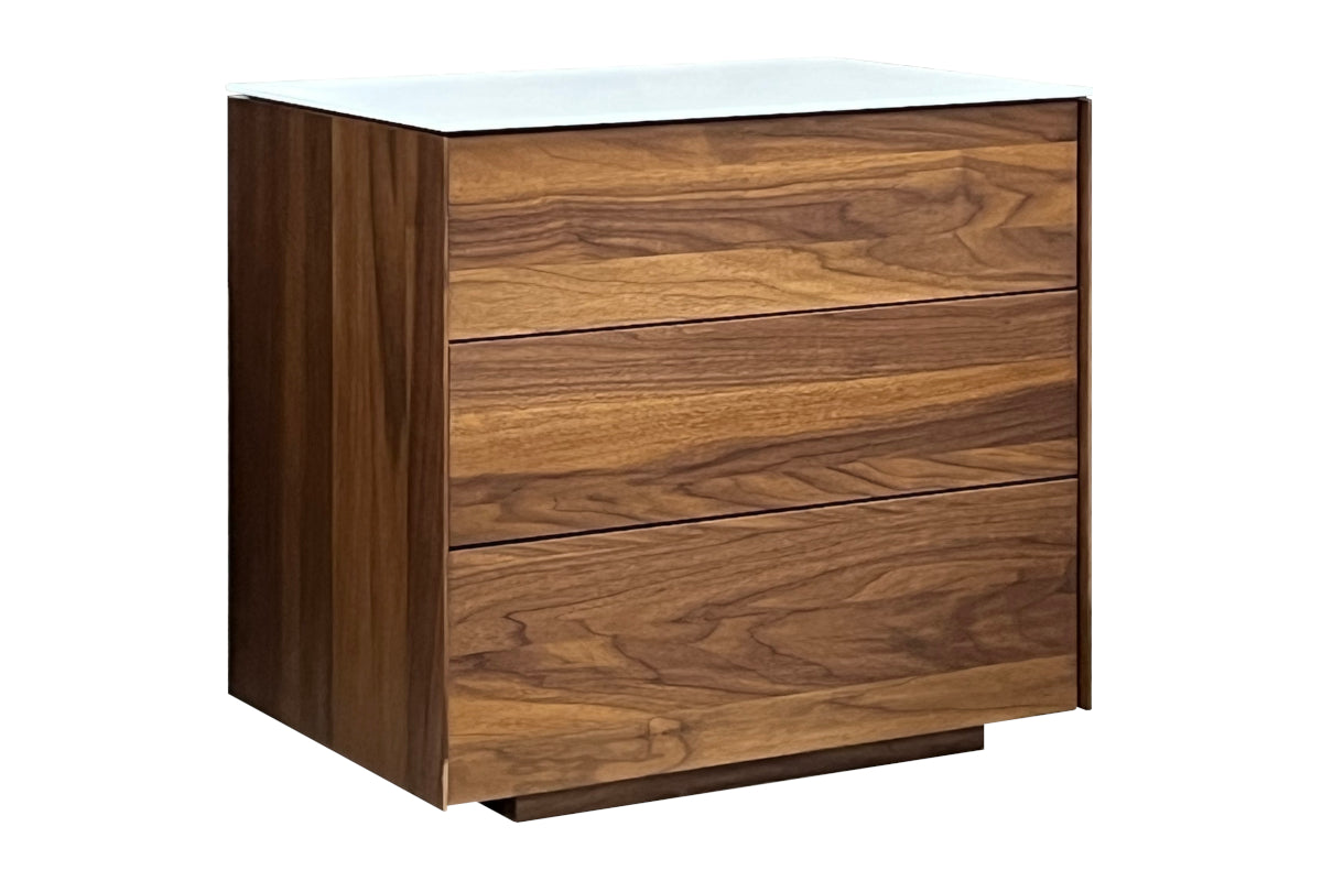 Avita 3-Drawer Nightstand