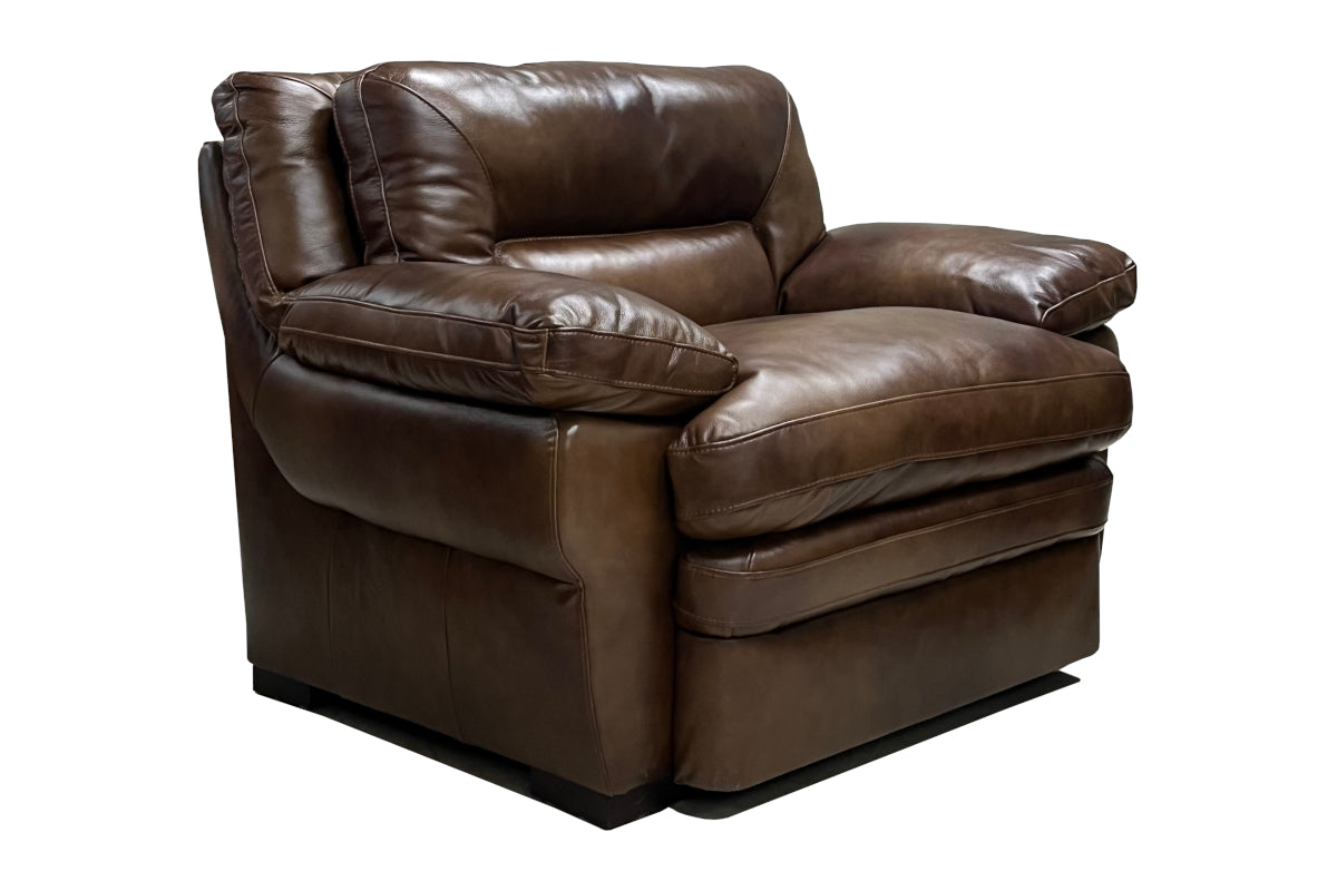Top Grain Leather Sofa & Armchair
