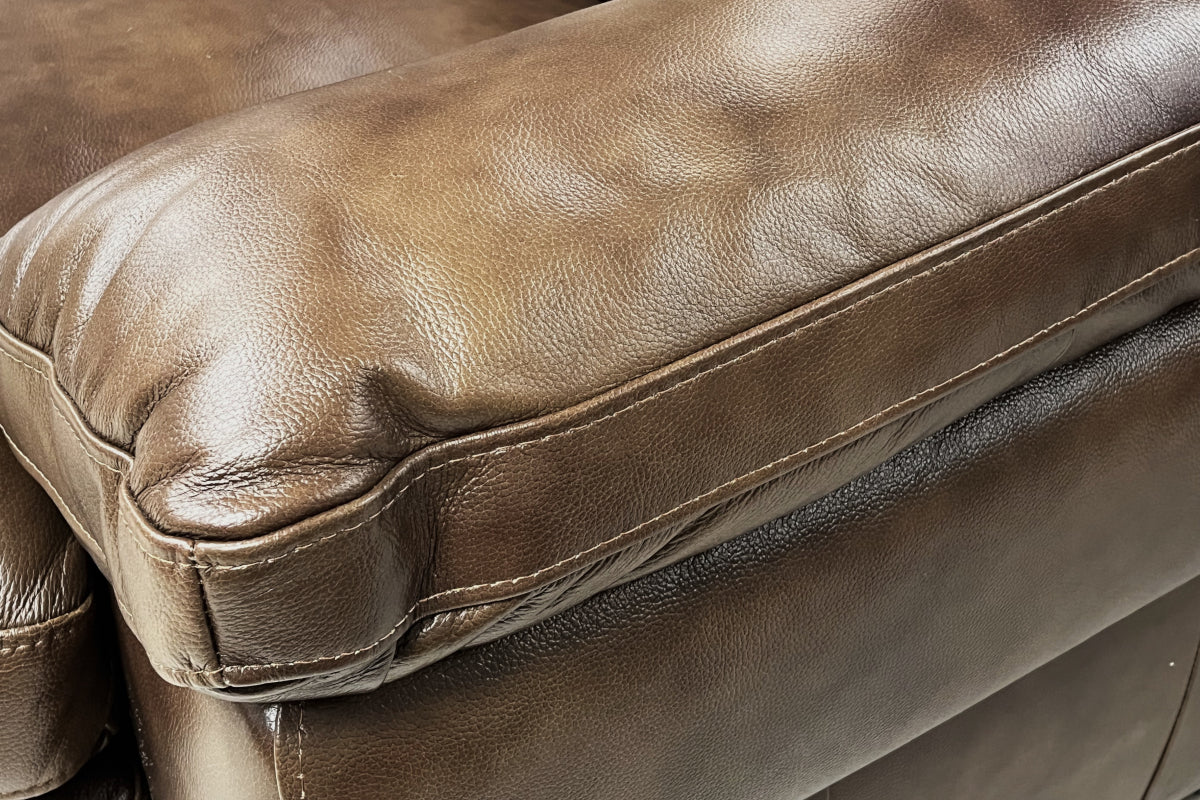 Top Grain Leather Sofa & Armchair