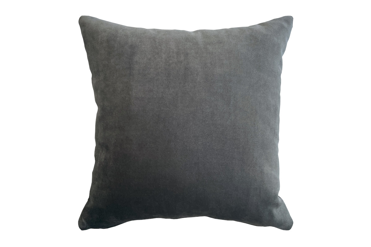 Dark Gray Accent Pillow
