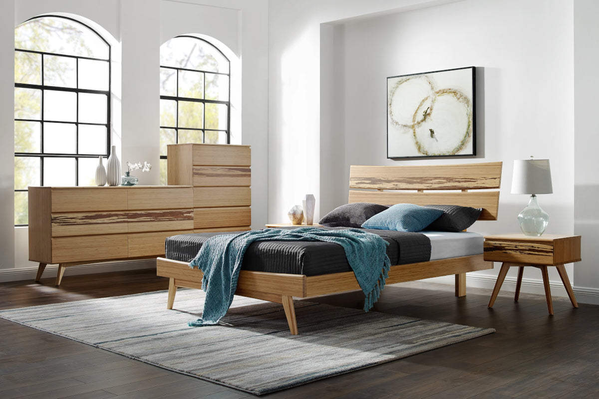 Azara Bed - Caramelized