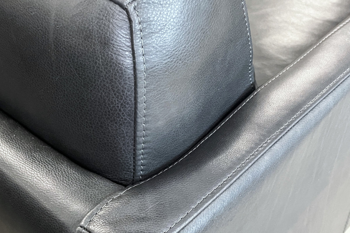 Leather Sled Armchair