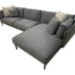 Gray 2-Piece Sectional