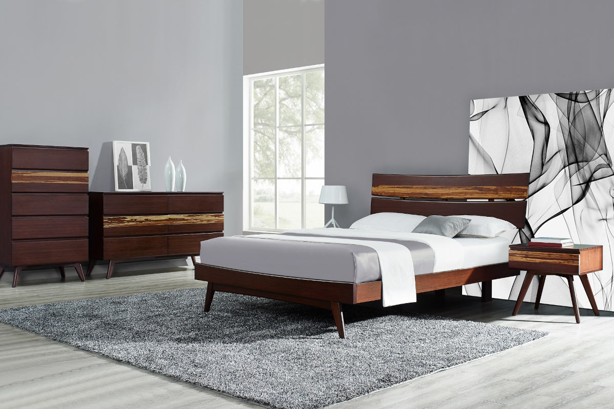 Azara Nightstand - Sable
