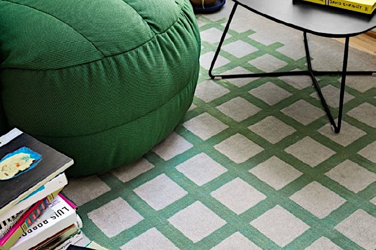 Cek Rectangular Woven Rug