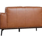 Carina Leather Love Seat