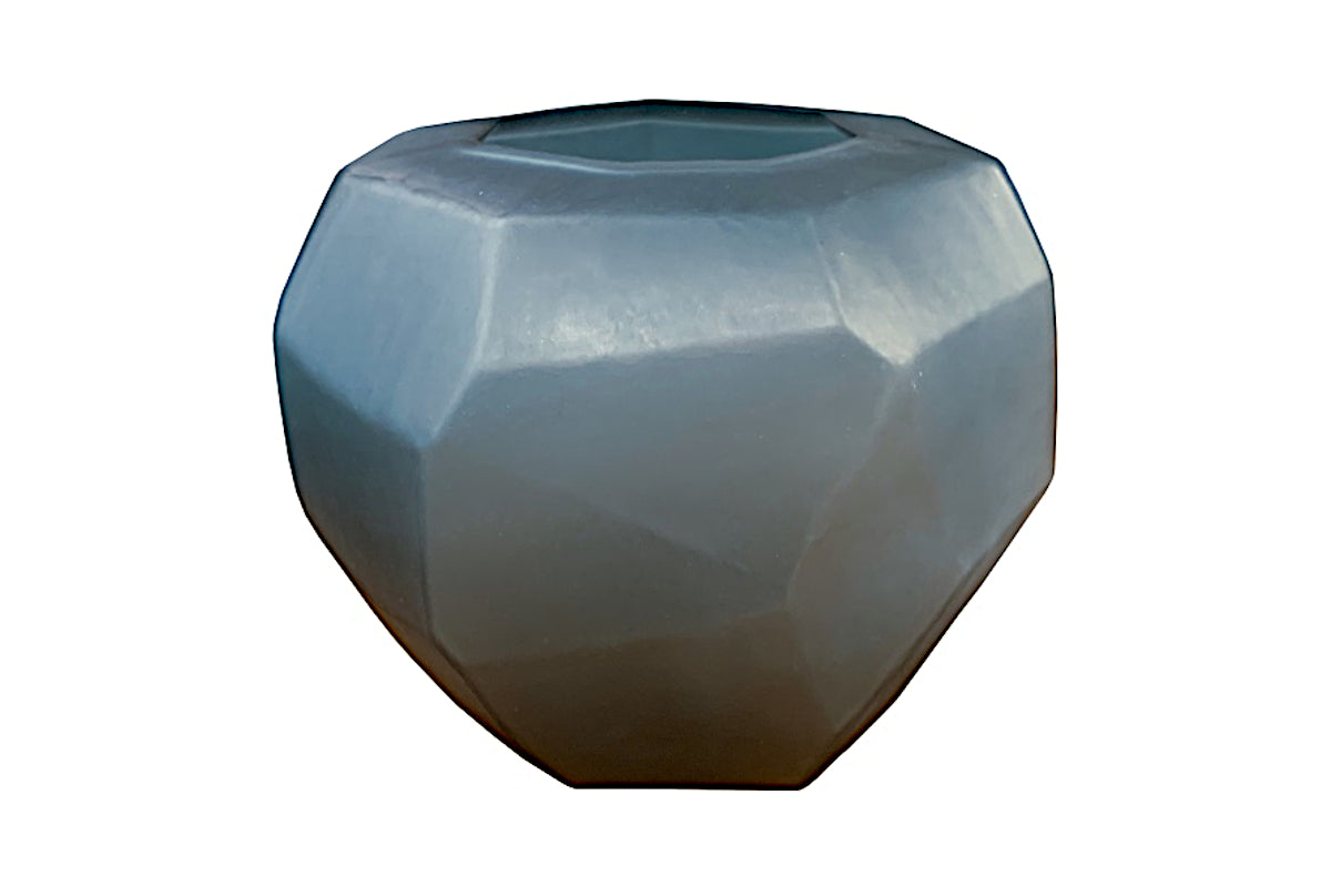Cubist Glass Vase